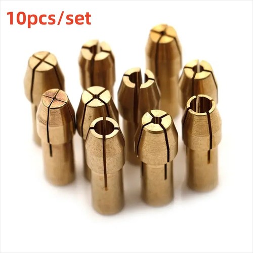 10pz mini mandrini per trapano - mandrini,